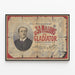 Vintage-Poster Komödie Die 30 Millionen des Gladiators - Theatralische Wanddekoration — gerahmtes Bild an der Wand