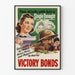 Vintage-Poster Two Minds - Patriotische Dekorationsposter Artem Legrand