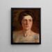 Studio di testa di donna - Ludovit Pitthordt — quadro incorniciato alla parete