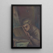 Student Painting - Ludovit Varga — framed artwork on a wall