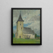 Chiesa di Kysak - Ludovit Ordok — quadro incorniciato alla parete