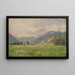 Prairie de montagne - Ludovit Ordok — gerahmtes Bild an der Wand