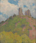 Die Ruinen der Burg von Slane - Ludovit Ordok — Ansicht des Kunstwerks