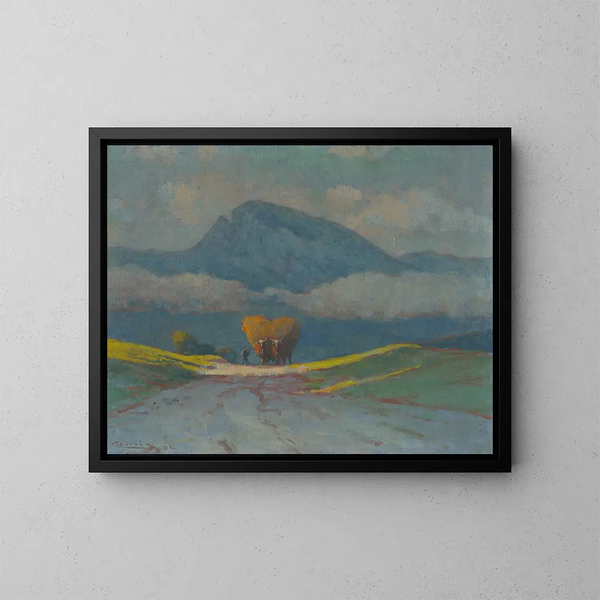 L'Appel du blé - Ludovit Ordok — quadro incorniciato alla parete