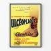 Vintage-Poster Ulcéoplaque - Medizinischer Wandposter