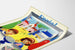 Poster pubblicitario vintage Ultracalcium dragées al cioccolato