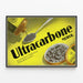 Vintage-Poster Ultracarbone Merck - Retro-Industrielle Wanddekoration — gerahmtes Bild an der Wand