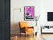 Retro-Poster Ultraviamine 4 – Vintage-Wanddekoration für Kinderzimmer