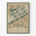 Poster vintage Under The Stars I Met You Love