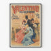 Vintage-Poster Valentino rue Saint-Honoré - Elegante Wanddekoration