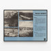 Decorative poster 'Varied Scenery': landscapes of Czechoslovakia — framed artwork on a wall