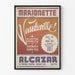 Poster vintage Marionetta Vaudeville Alcazar