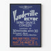Vintage Poster Vaudeville Revue Federal Theatre New York City