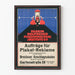 Vintage-Poster Verein Deutscher Plakatanschlag Institute e.V. – Grafische Wanddekoration