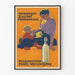 Vintage-Poster Vereingte Zürcher Molkereien – Wanddekoration hygienische Milch