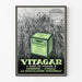 Poster pubblicitario vintage Vitagar Vitamine B
