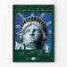 Decorative Poster of the Statue of Liberty in Pashto - Voice of America