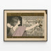 Poster vintage per esposizioni tradizionali per la casa e il focolare 1899 — quadro incorniciato alla parete