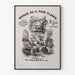 Poster antico Viaggio Dove Ti Piace decorazione murale vintage