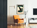 Poster decorativo Gallo « Wait For Daylight » vintage