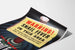 Vintage-Poster Warnung vor Schistosomiase