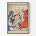 Poster murale sovietico vintage di propaganda 1922