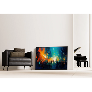 Tableau Abstrait - Convergence Chromatique