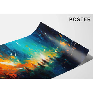 Tableau Abstrait - Convergence Chromatique