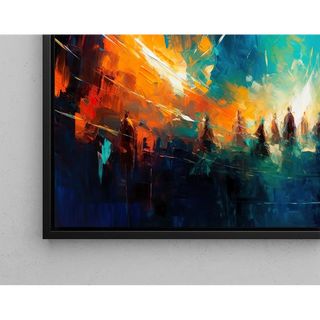 Tableau Abstrait - Convergence Chromatique