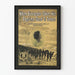 Poster vintage Quando Alessandro porta la sua band di ragtime in Francia