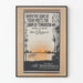 Poster vintage Quando il Grigio di Oggi Incontra l'Alba del Domani