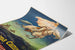 Vintage White Thunder Poster with Rider and White Horse
