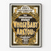 Vintage Poster Theatrical Whose Baby Are You