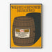 Vintage-Poster Wilhelm Remmer Brauerei - Wanddekoration Bier Fass