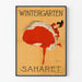 Poster vintage Wintergarten Saharet per decorazione murale