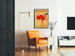 Poster vintage Wintergarten Saharet per decorazione murale