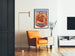 Vintage-Dekorposter Weinleserin