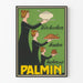 Vintage-Werbeplakat von Palmin für Wanddekoration in der Küche