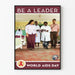 Wandposter zum Welt-AIDS-Tag 2007: Führung im afrikanischen Gesundheitswesen