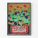 Poster vintage floreale per esposizione e mercato artigianale a Zakopane 1905