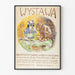 Poster Esposizione Tessuti e Ceramiche Moderne 1905