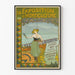 Poster vintage Esposizione di Ortofloricoltura Losanna 1904