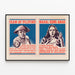 Vintage-Poster mit philippisch patriotischem Motiv – Engagierte Wanddekoration — gerahmtes Bild an der Wand