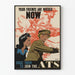 Vintage Poster 'Your Friends Are Needed Now' Recruitment ATS