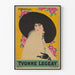 Vintage-Poster Yvonne Legeay - Elegante und Retro-Wanddekoration