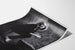 Black and White Portrait Poster Tessa de Loo with Book