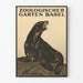 Vintage poster of Basel Zoological Garden - Sea lion